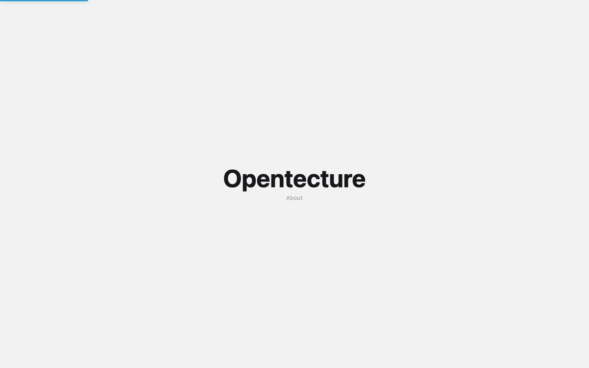 Screenshot of Opentecture