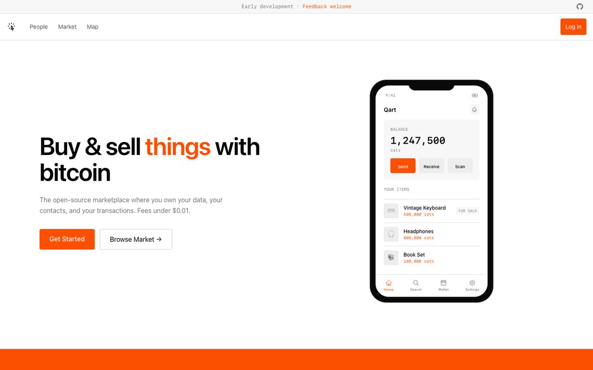 Screenshot of Qart